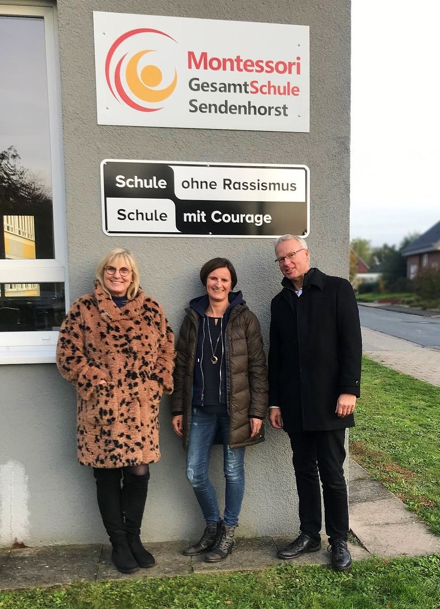 Besuch der Gesamtschule Montessori Sendenhorst